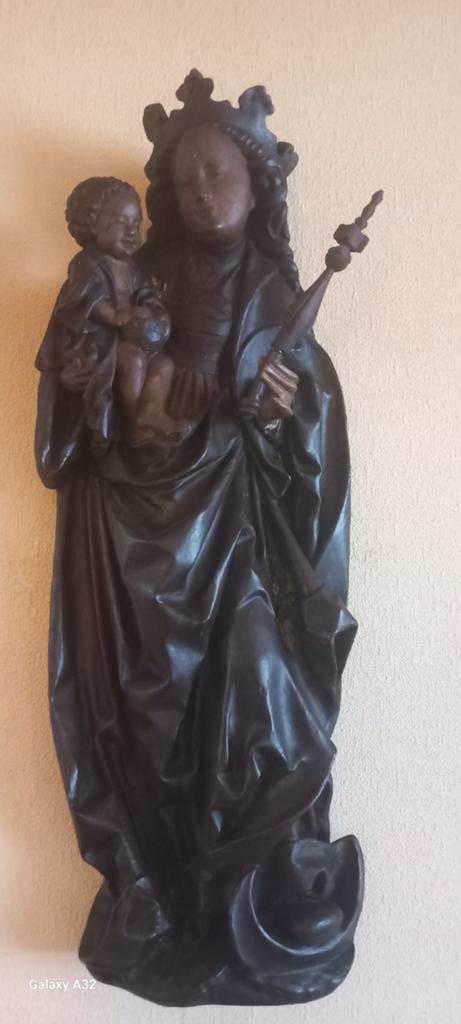 Statue de la Vierge du XIXe siècle., Antiquités & Art, Enlèvement ou Envoi