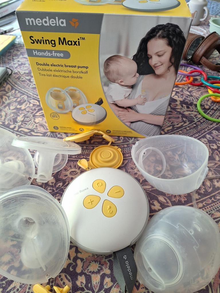 Tire-lait Medela Maxu Swing d'occasion, Enlèvement, Tire-lait