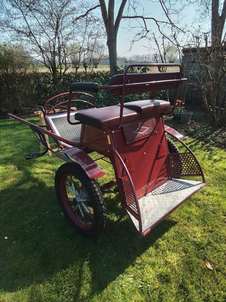 Sulky tweewieler koets marathonwagen, Calèche marathon, Poney, Fermé(e)