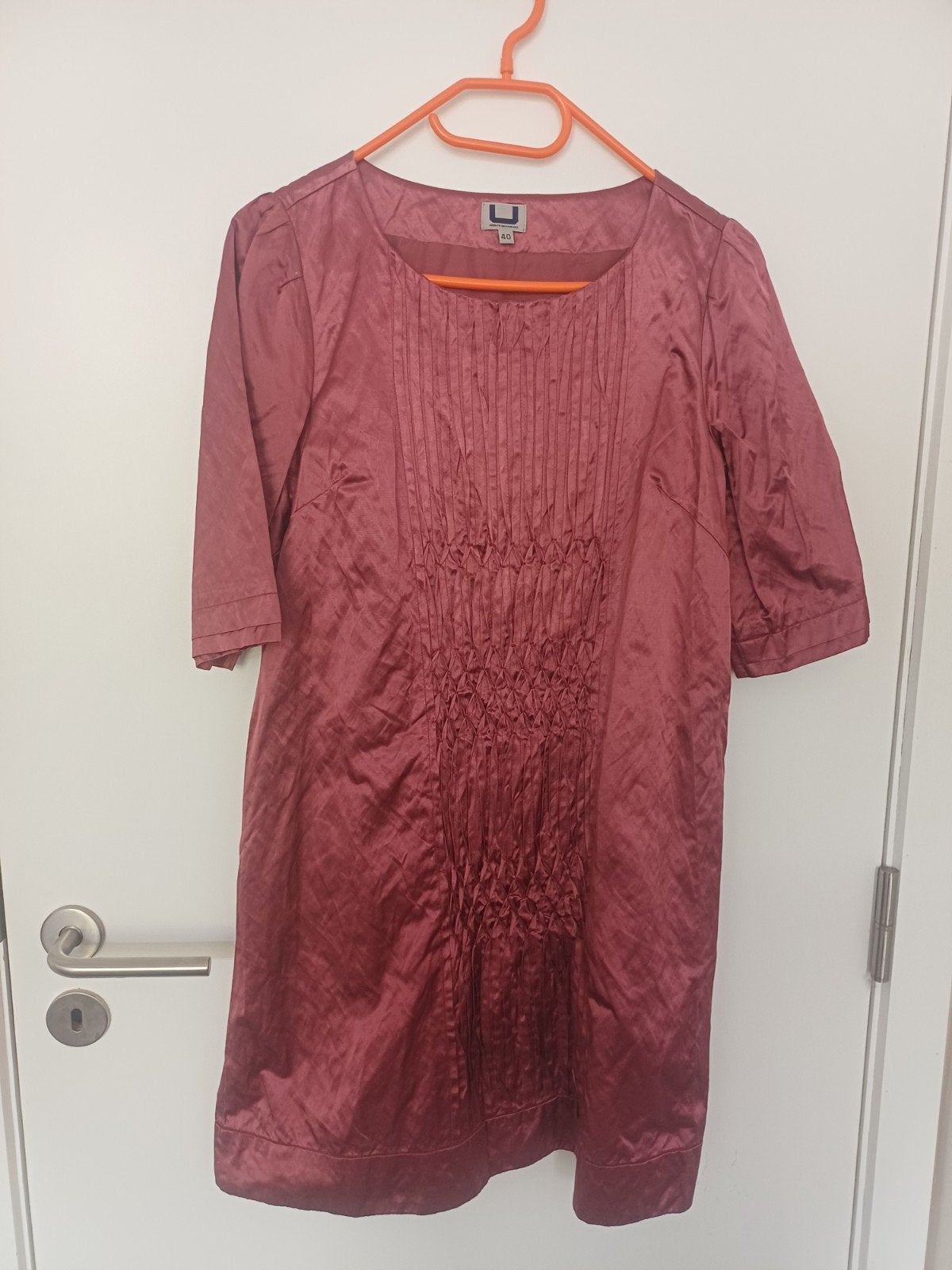 Robe fête, Taille 38/40 (M), Enlèvement ou Envoi, Rose, Au-dessus du genou