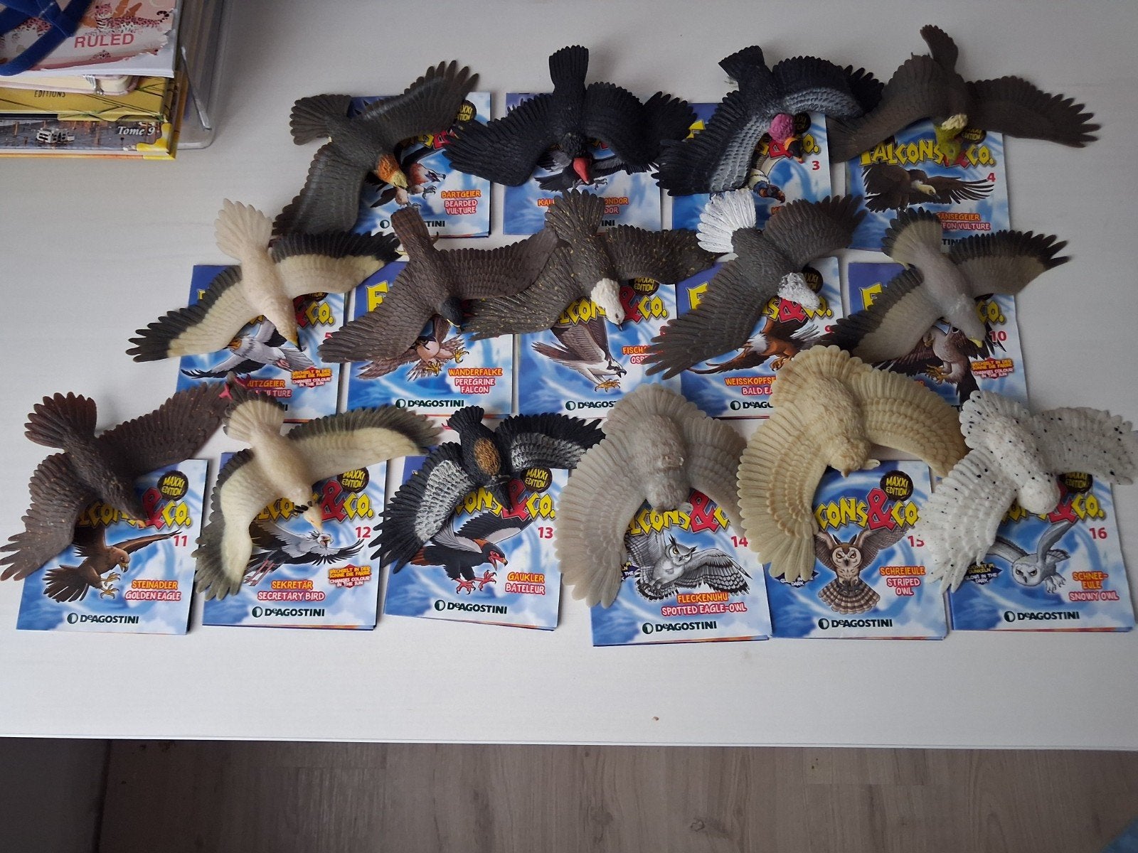 Falcons and Co Maxi Edition  ,15 figurines, Ophalen, Gebruikt