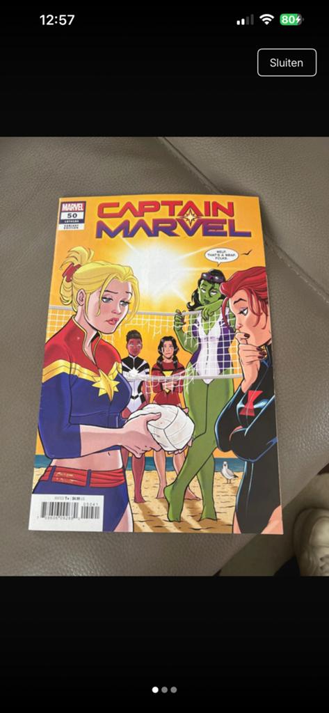Strip marvel captain marvel/clobberin time/ thor, Boeken, Meerdere comics, Ophalen of Verzenden, Zo goed als nieuw