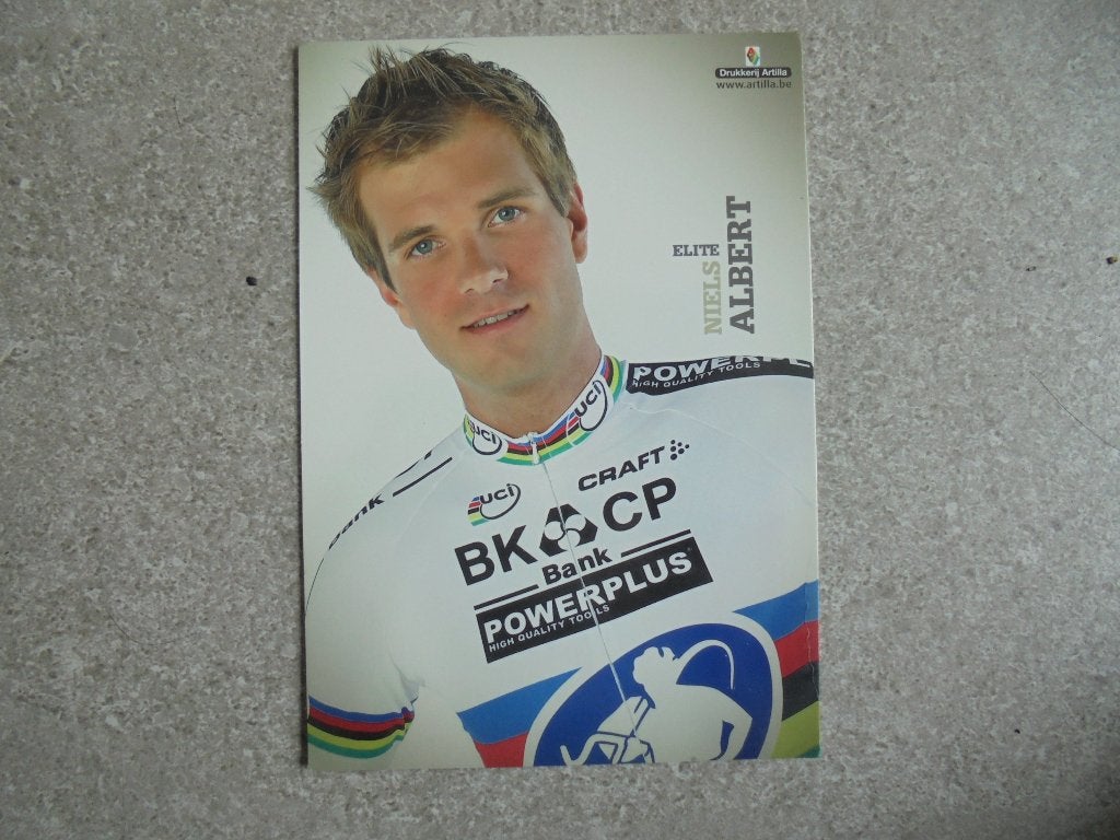 Wielerfoto Niels Albert, Verzenden