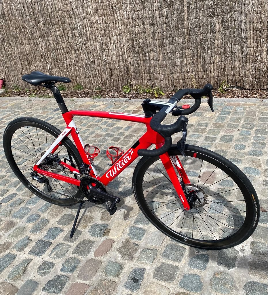 Wilier Cento10 Pro, 28 inch, 10 tot 15 versnellingen, Zo goed als nieuw, Schijfrem