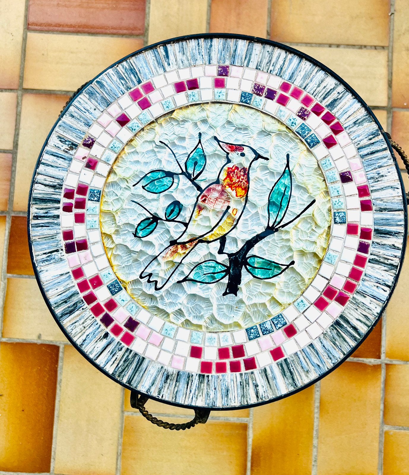 Table de bistrot en mosaïque, Enlèvement ou Envoi