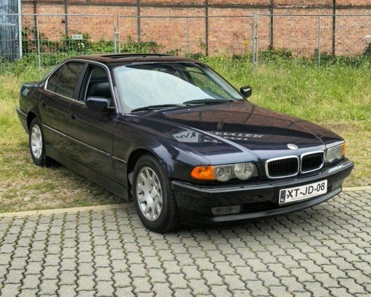 Bmw e38 728i, Autos, BMW, Cuir, Achat, Alarme, Bleu