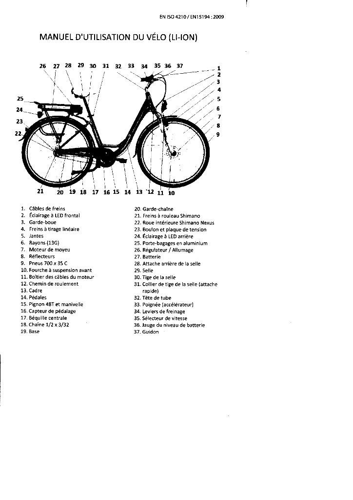 Vélo électrique Formula, Gebruikt, Velgrem, Versnellingen, Ophalen