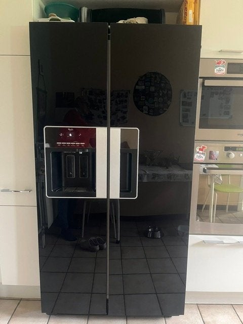 frigo americain, Electroménager, 160 cm ou plus, Enlèvement, Utilisé, 200 litres ou plus
