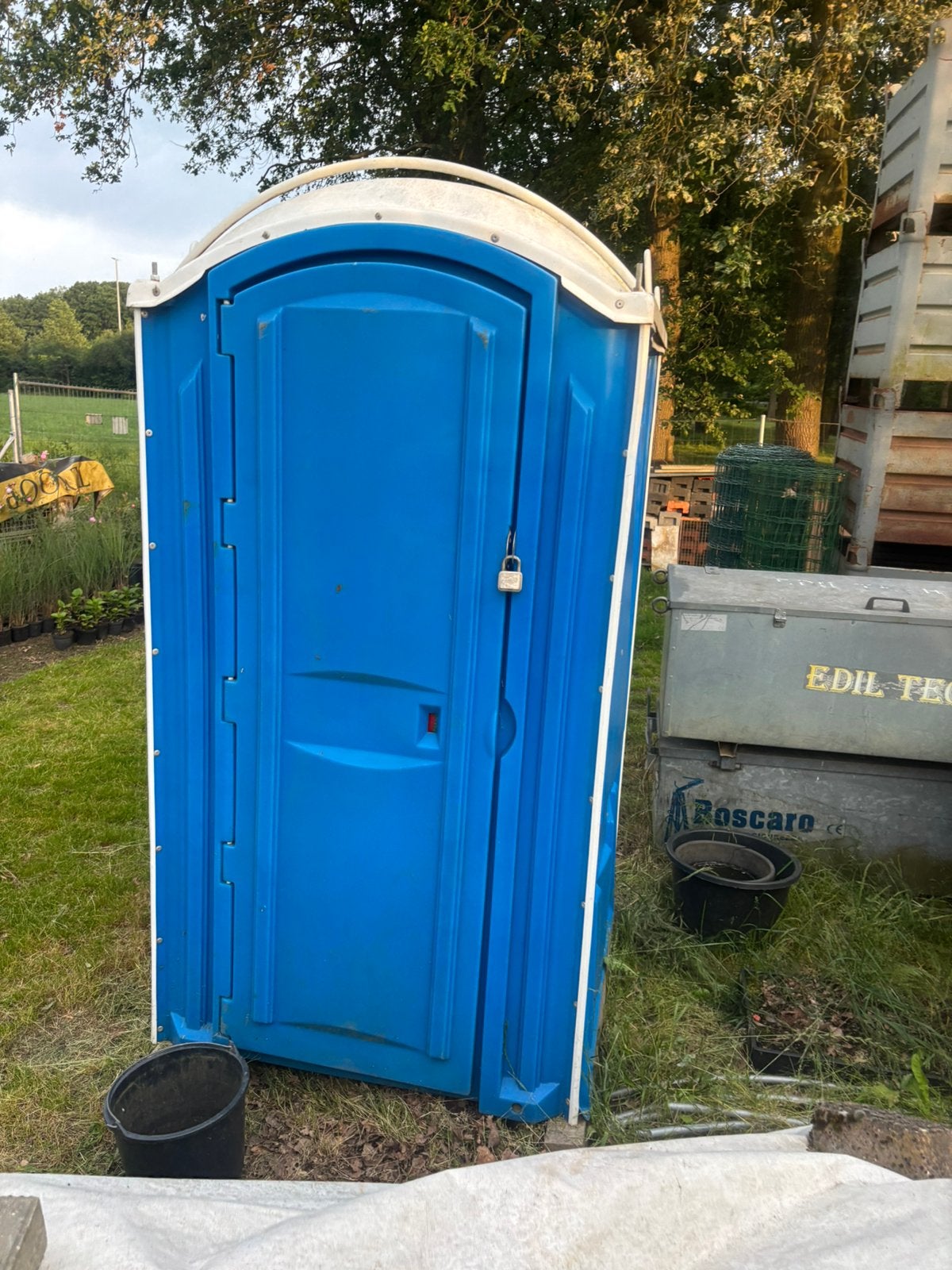Mobile wc, Ophalen, Gebruikt, Toilet