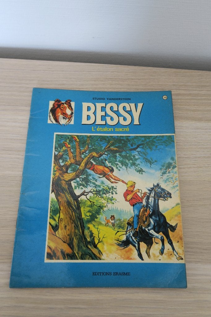 Bessy - L'étalon sacré - N 70, Livres, Willy vandersteen, Enlèvement ou Envoi, Une BD, Utilisé