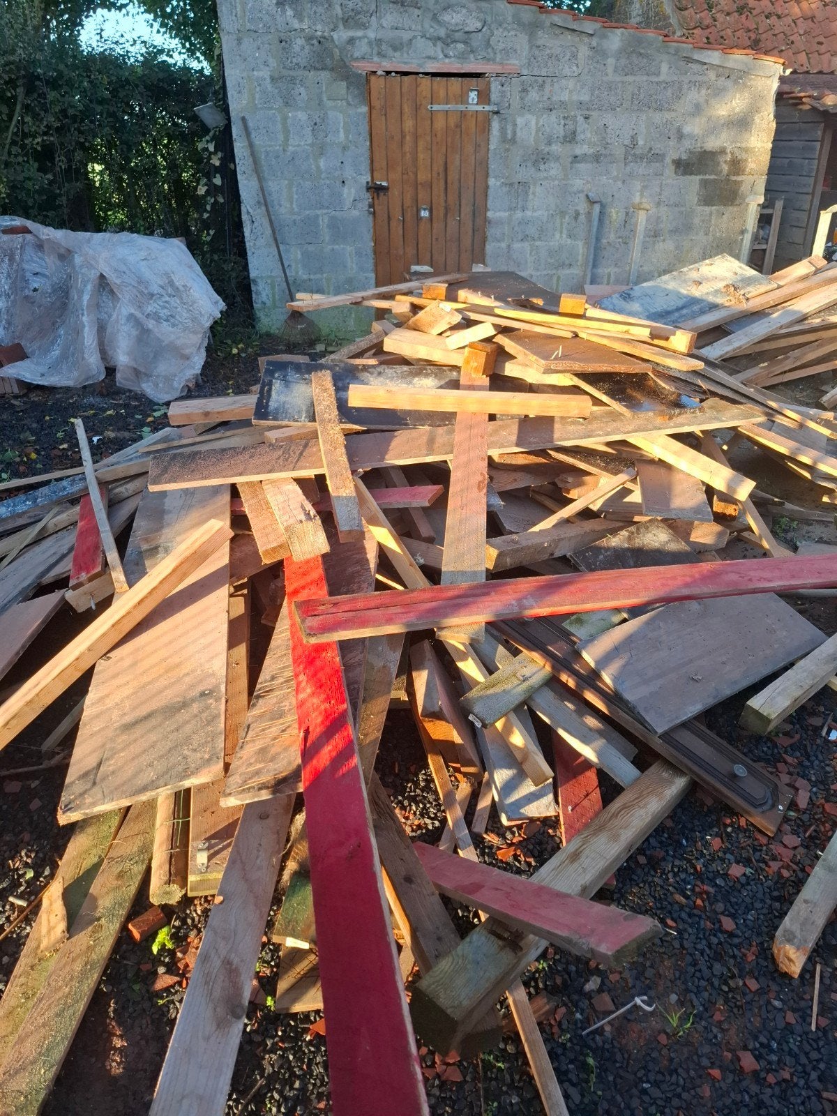 brandhout, Tuin en Terras, Ophalen