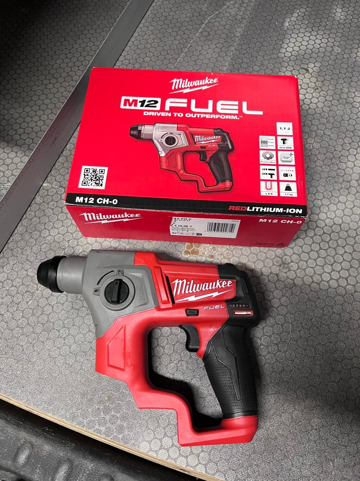 Milwaukee boormachine m12, Doe-het-zelf en Bouw, Ophalen, Zo goed als nieuw, Boormachine