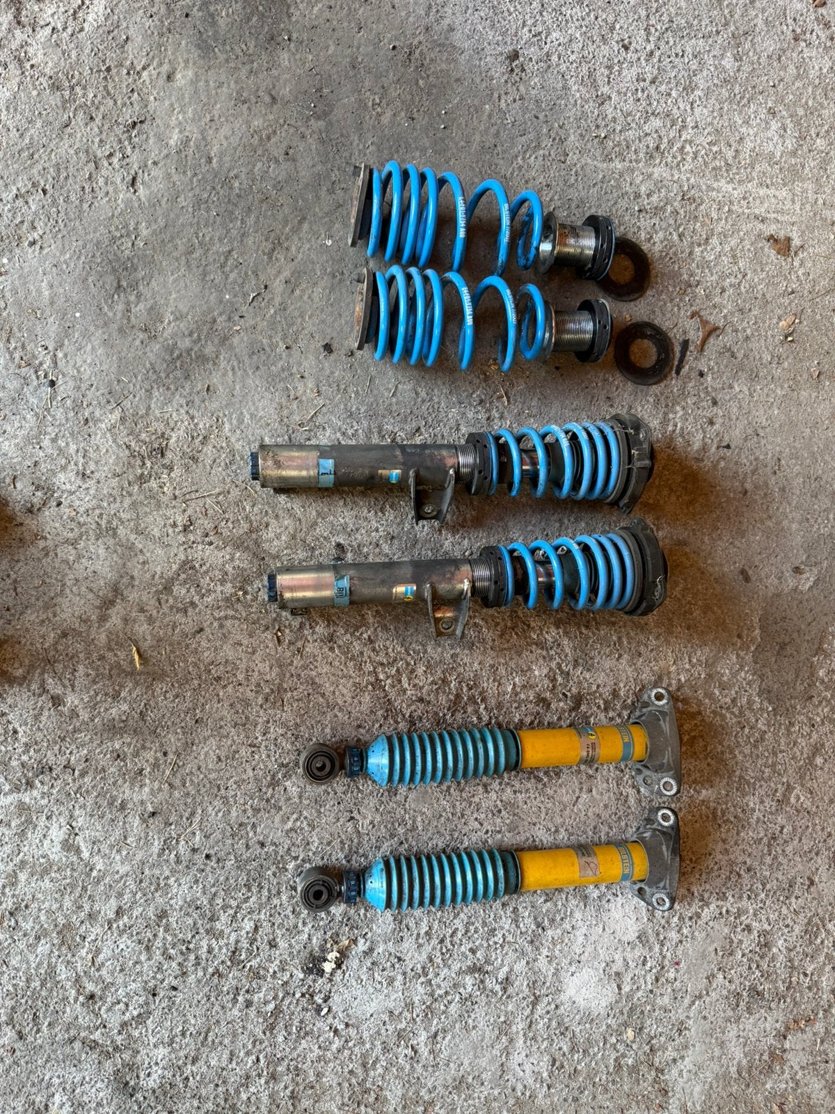 Suspension complete bilstein reglable pour vw audi seat skod, Autos : Pièces & Accessoires, Enlèvement ou Envoi, Audi