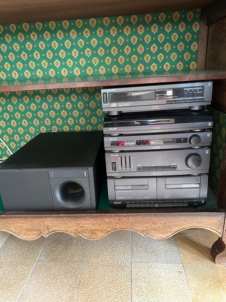 HIFI installatie philips, Ophalen, Zo goed als nieuw, Cd-speler, Philips
