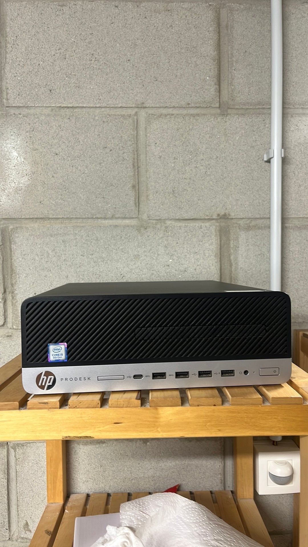 HP ProDesk 600 G5 SFF, zwart, Enlèvement ou Envoi, Utilisé, 8 GB