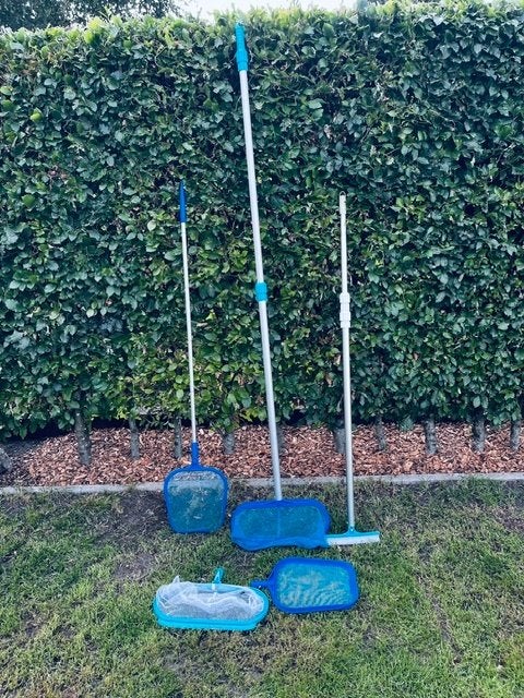 schepnet en borstel zwembad en allerlei toebehoren, Ophalen, Gebruikt, Overige typen