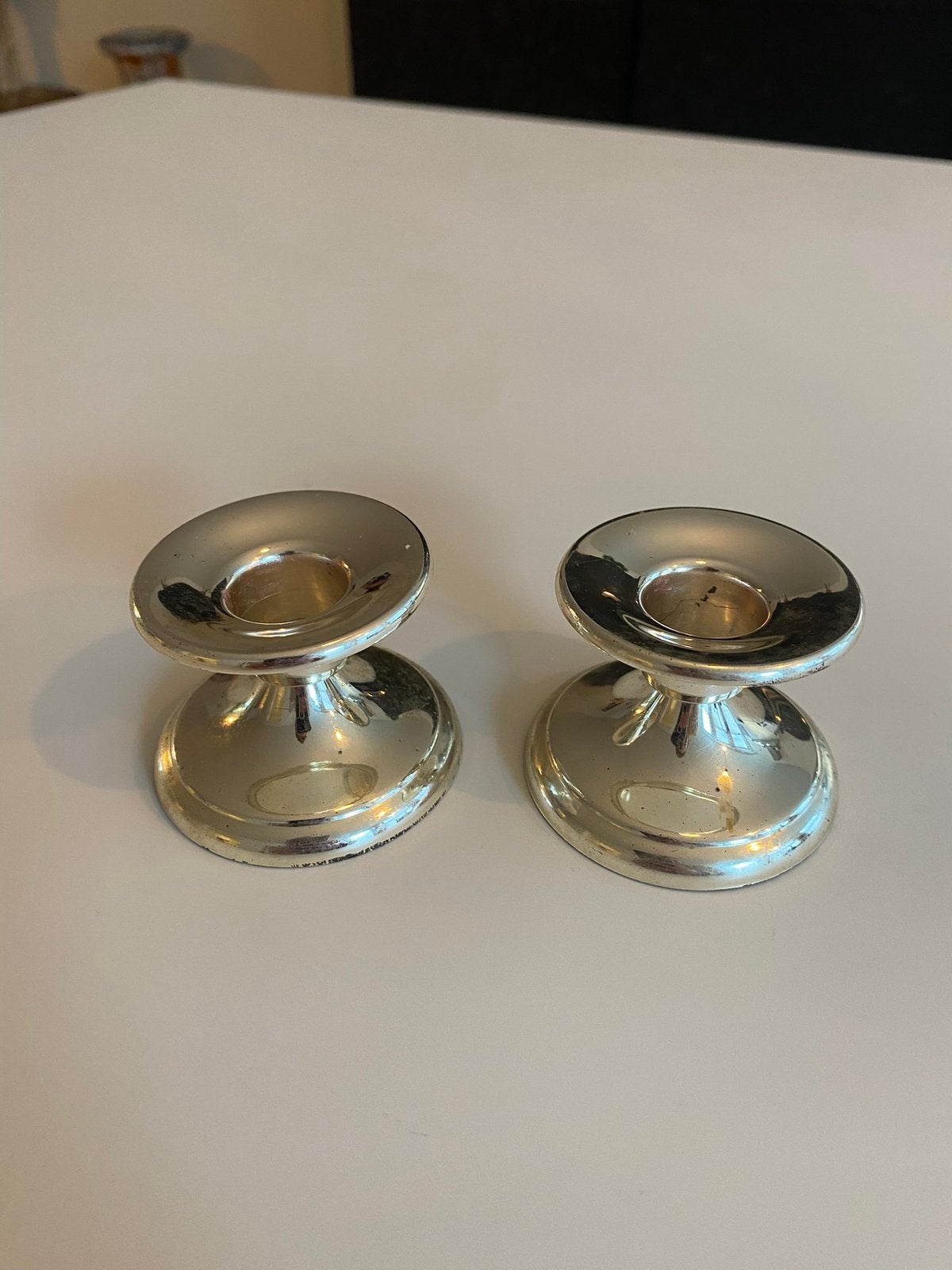 Set verzilverde Wolff kandelaars, Ophalen of Verzenden