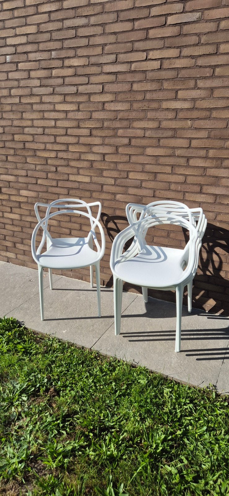 terras stoelen 4x, Ophalen, Zo goed als nieuw