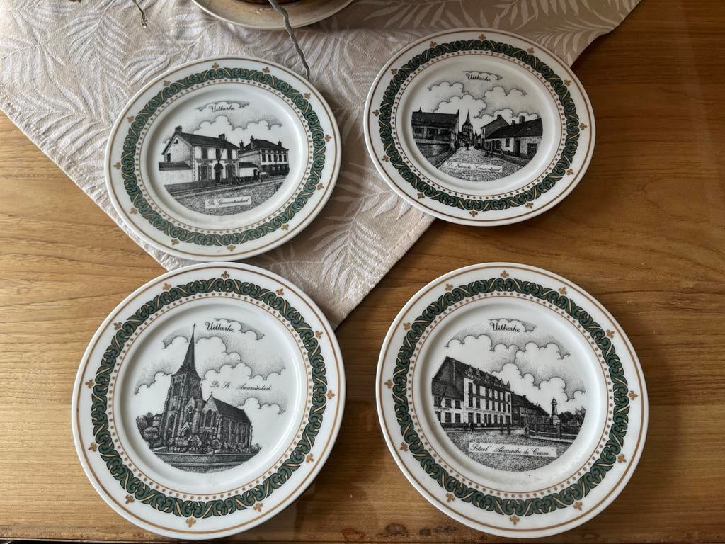 4 bordjes uitkerke, Ophalen