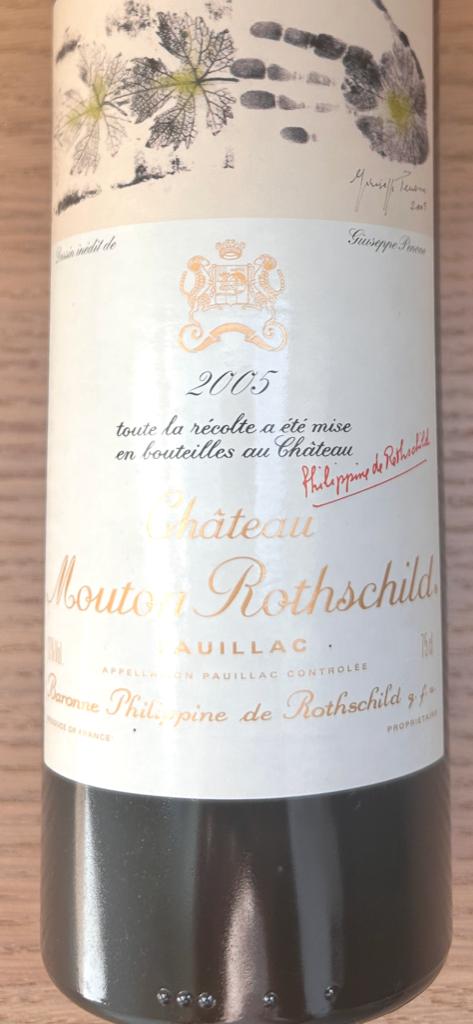 Chateau Mouton Rotschild 2005, Enlèvement, Neuf, Vin rouge