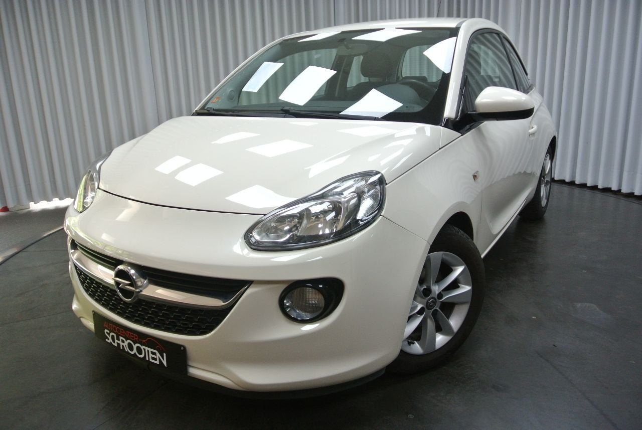 Opel ADAM (bj 2015), Auto's, 4 zetels, Gebruikt, 1229 cc, Wit