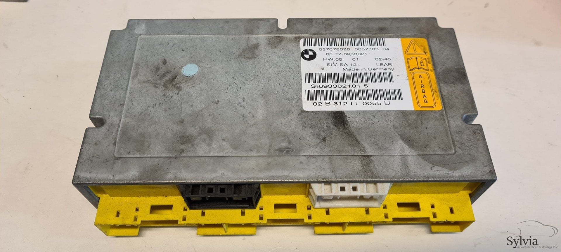 Airbag module BMW 7 serie E65 E66 6933021, -, Utilisé, -, -