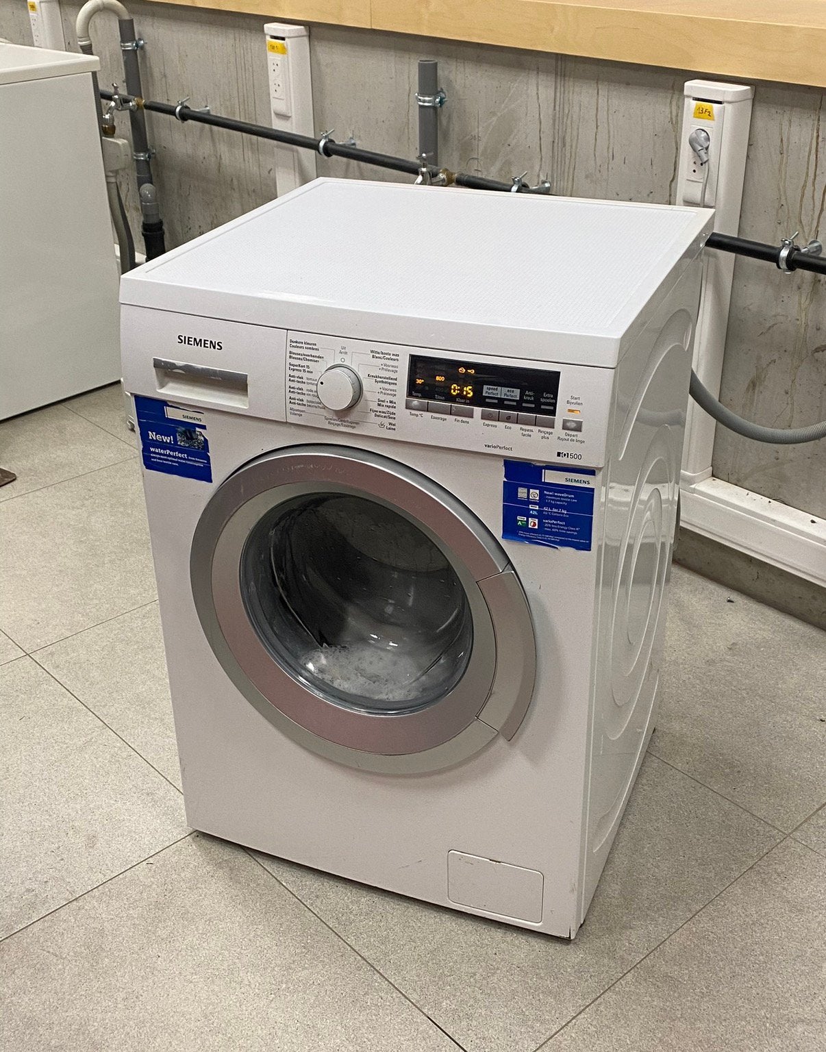 Machine à laver Siemens 8 kg A+++, Electroménager, Enlèvement, Comme neuf