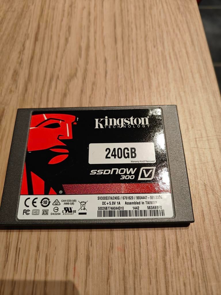 Kingston SSDNow V300 240GB - SSD 450MB/s, Enlèvement ou Envoi, SSD