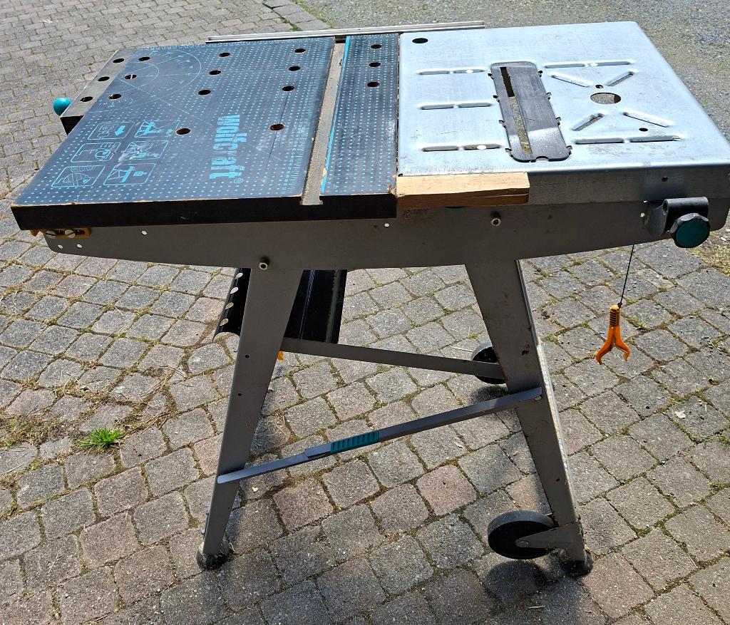 Zaagtafel wolfcraft, Doe-het-zelf en Bouw, Gereedschap | Zaagmachines, Ophalen, Gebruikt, Cirkelzaag