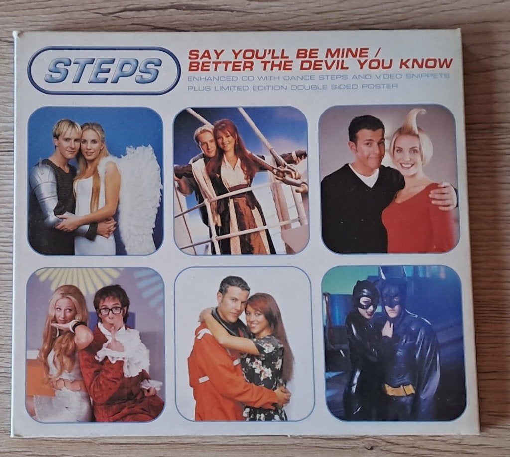 Steps - Say You'll Be Mine / Better The Devil You Know, Eerste persing, Ophalen of Verzenden, Zo goed als nieuw, Pop
