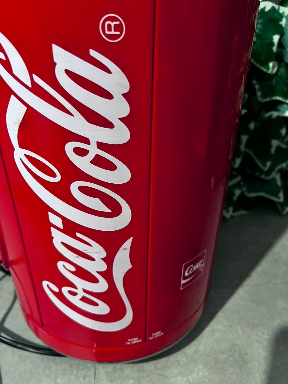Retro hifi-systeem in de vorm van een blikje van Coca-Cola, Ophalen of Verzenden, Zo goed als nieuw