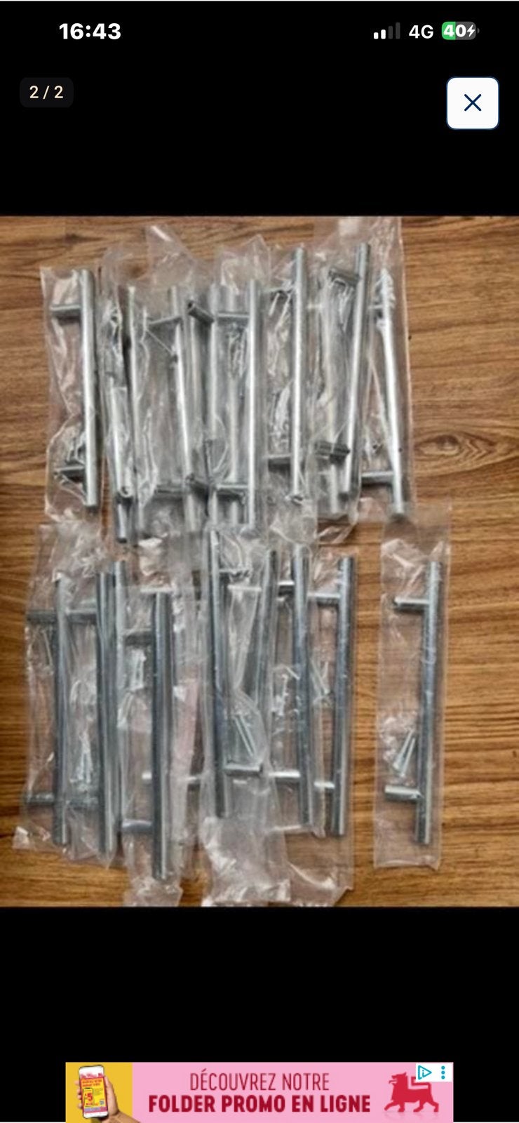 Lot Poignet pour cuisine équipée neuf, Maison & Meubles, Cuisine | Cuisines complètes, Enlèvement ou Envoi, Comme neuf