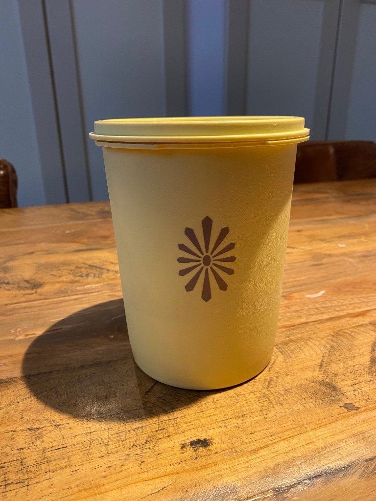 Tupperware vintage bus, Enlèvement ou Envoi, Jaune