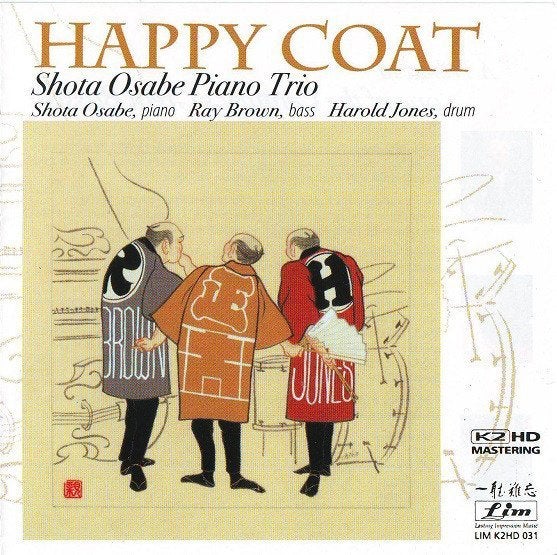 VENTE DU CD SHOTA OSABE PIANO TRIO - Happy Coat, Envoi, Jazz