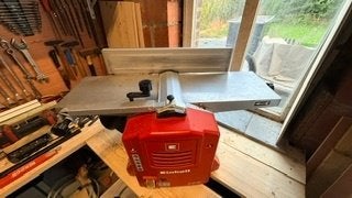 Einhell Elektrische Vlak-/Vandiktebank TC-SP 204/1 - 1.550 W, Bricolage & Construction, Raboteuses, Enlèvement, Comme neuf, Électrique