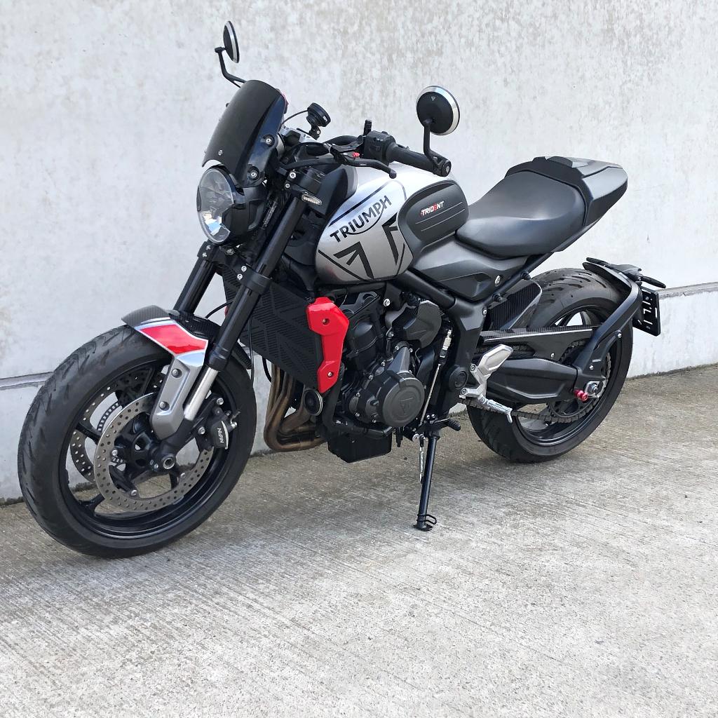 TRIUMPH TRIDENT 2023 GARANTIE GEKEURD, Motorrijbewijs A, 3 cilinders, Meer dan 35 kW, ABS