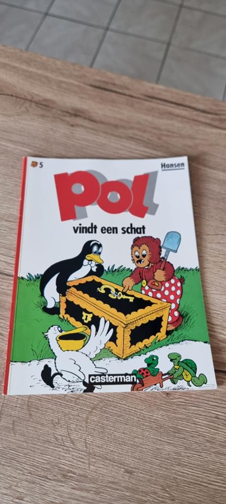 Strip Pol - 5 Pol vindt een schat, Eén stripboek, Ophalen of Verzenden, Zo goed als nieuw