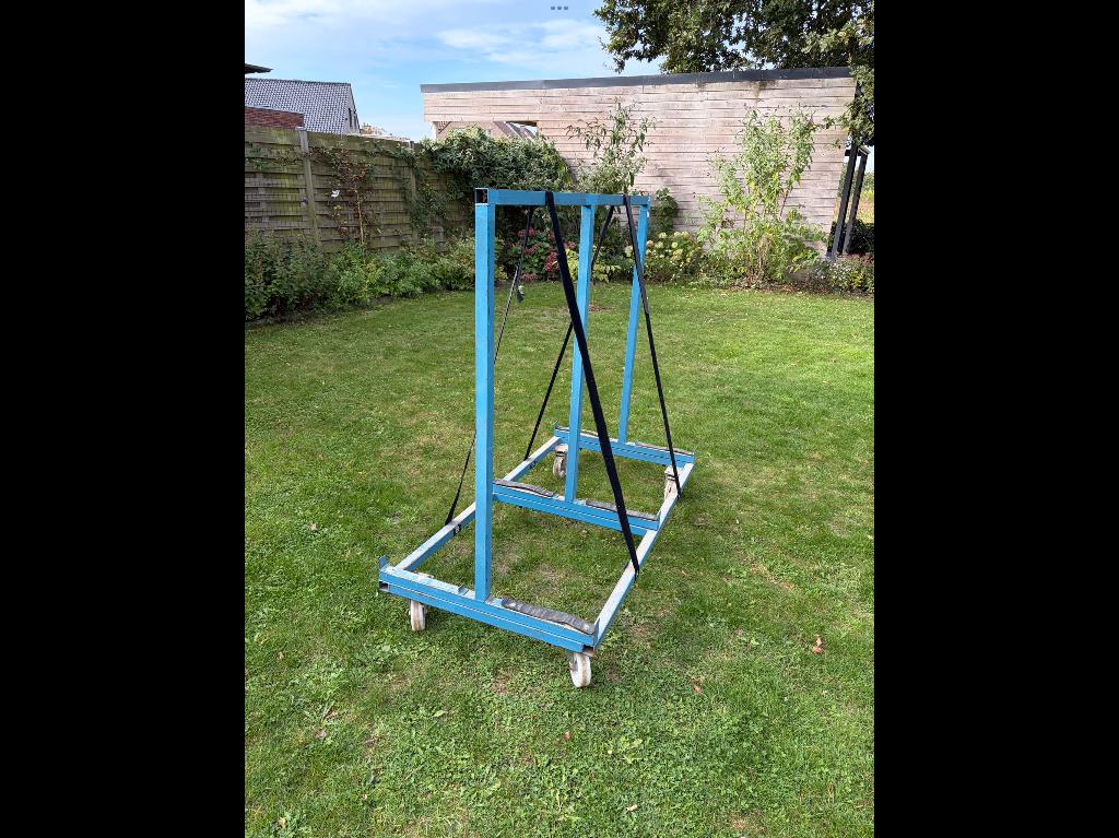 Platen rek, Doe-het-zelf en Bouw, Ophalen, Gebruikt, Overige materialen