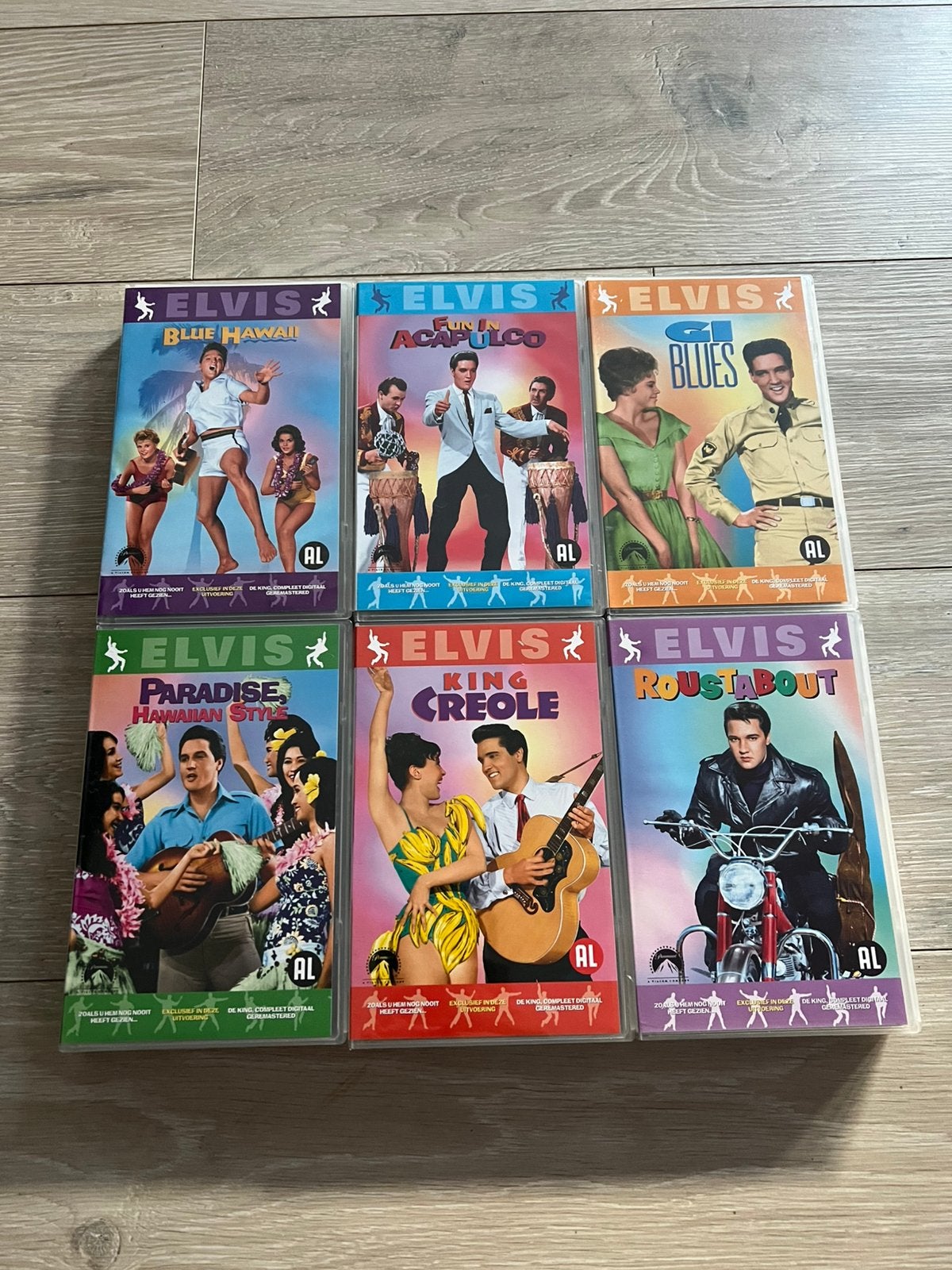 Vhs Elvis Presley Nieuw 6 Video’s, Cd's en Dvd's, VHS | Documentaire, Tv en Muziek, Ophalen, Nieuw in verpakking, VHS
