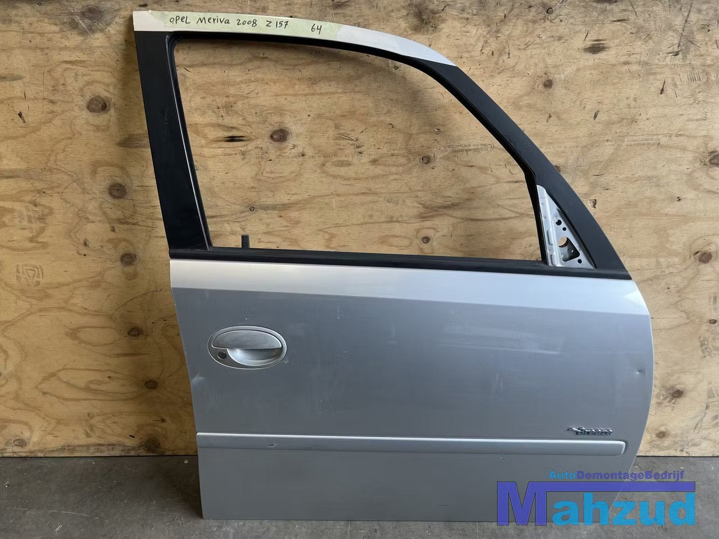 OPEL MERIVA A Zilver Z157 Rechts voor deur portier 2003-2010, Auto-onderdelen, Gebruikt, Deur, Opel Automobile GmbH, Kontakt@opel-infoservice.de