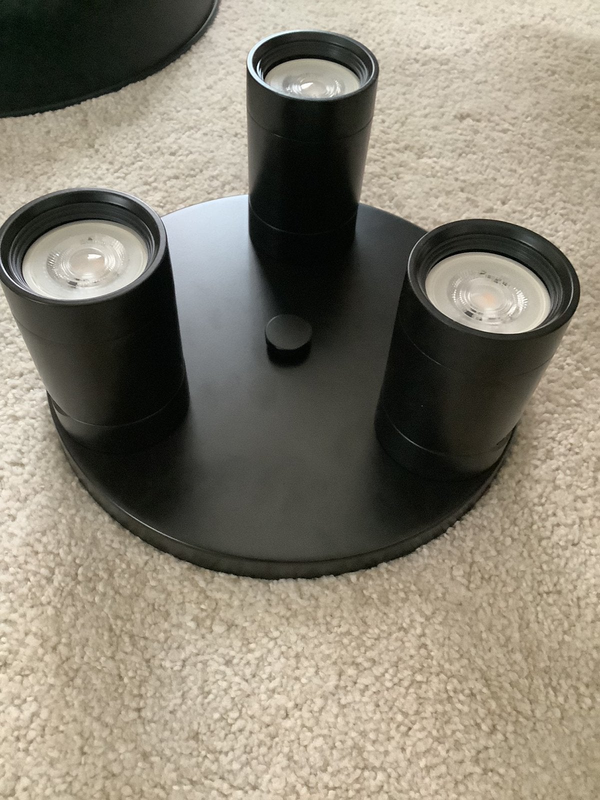 Ikea, plafondlamp, zwart, als nieuw!!!, Enlèvement, Comme neuf