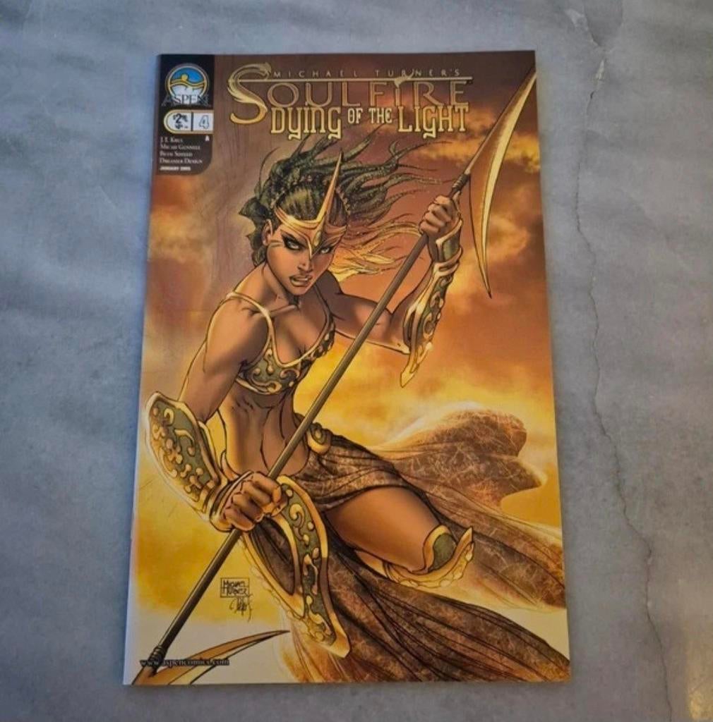 Soulfire #4 Aspen MLT comic, Ophalen of Verzenden
