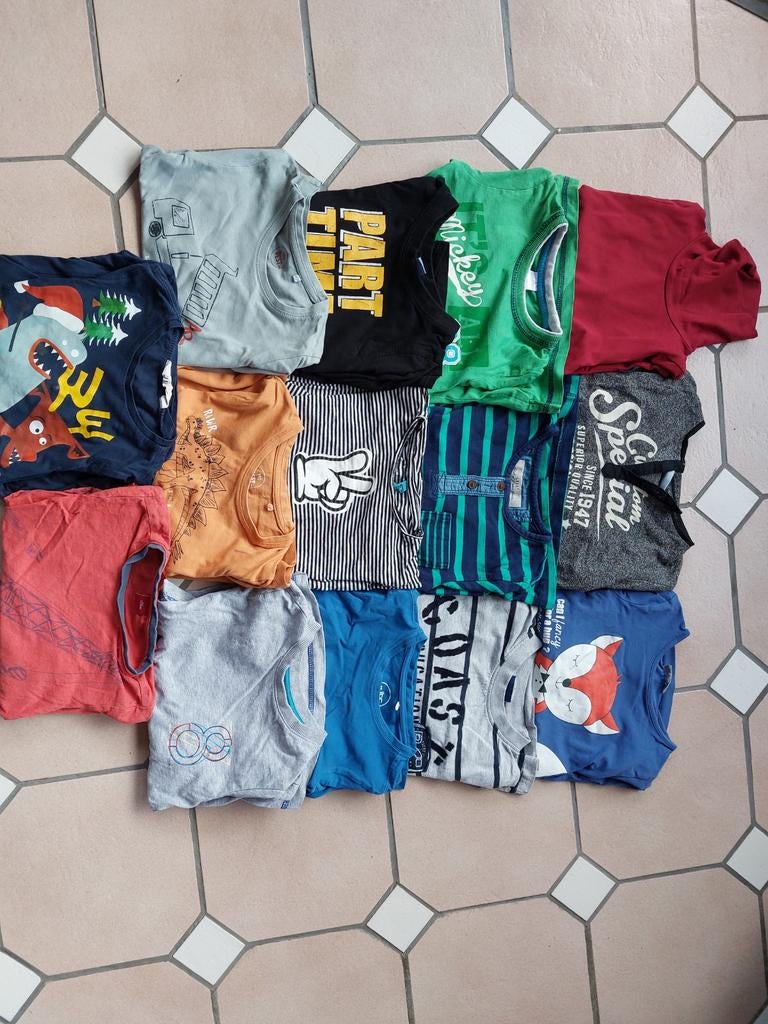 49 stuks jongenskleding Maat 110, Ophalen, Maat 110