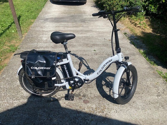 E-bike COLORWAY BK6S vouwfiets, Ophalen, Zo goed als nieuw, Overige merken