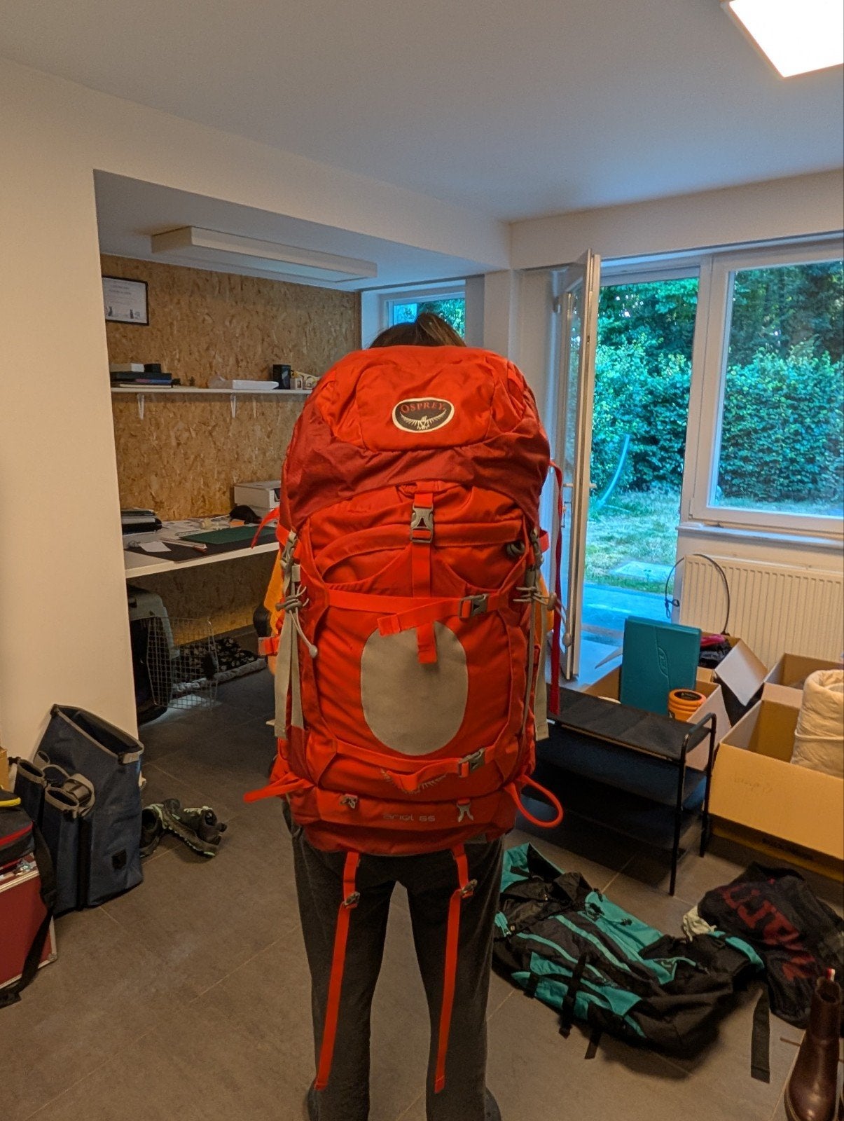 Osprey Ariel 65 Dames Trekking rugzak / Backpack - Rood, Bijoux, Sacs & Beauté, Sacs | Sacs de voyage & Petits Sacs de voyage