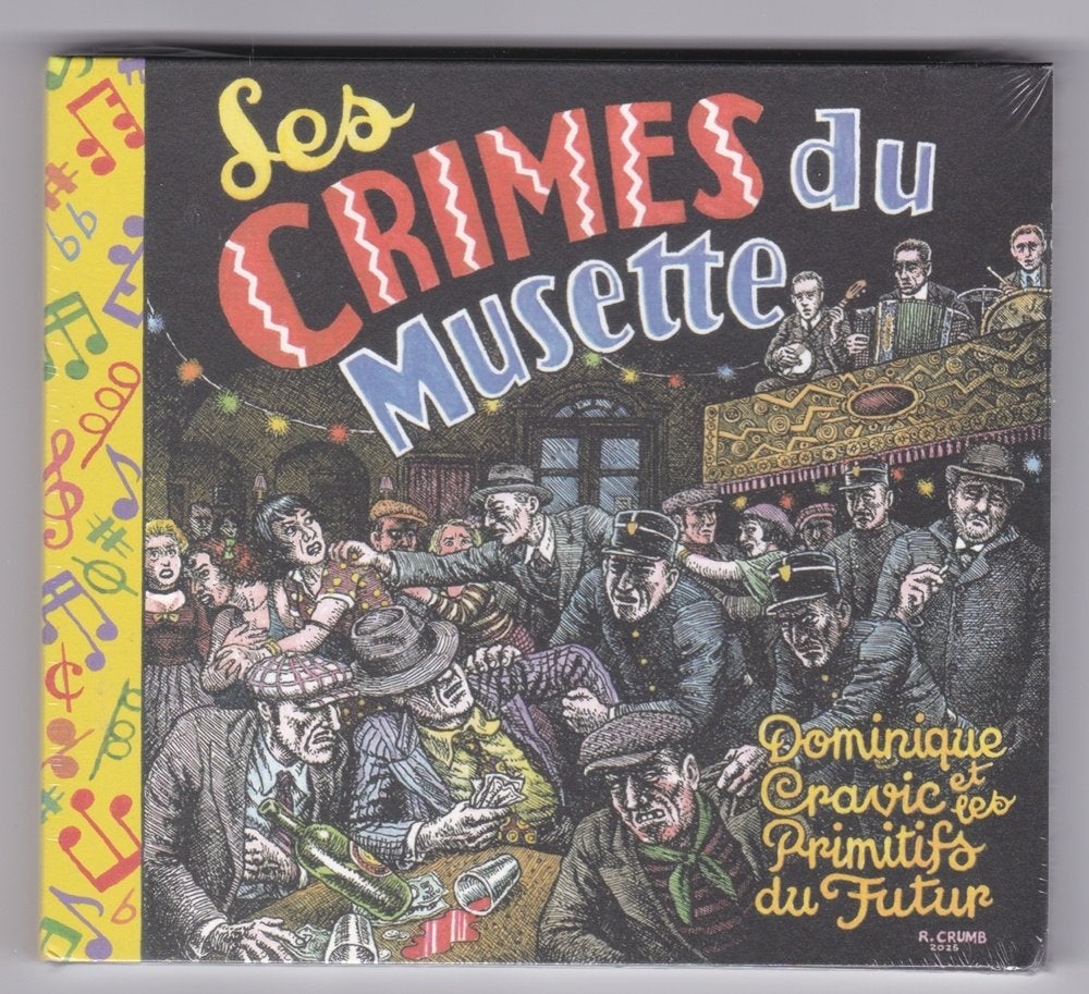 Dominique Cravic & Primitifs du Futur - Crimes du Musette, Cd's en Dvd's, Cd's | Wereldmuziek, Traditioneel en Volksmuziek, Ophalen of Verzenden