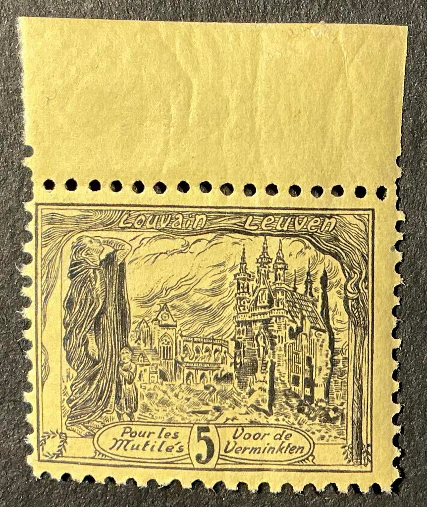 LOTVERKOOP 442. OBP: E5. MNH.***, Orginele gom, Ophalen of Verzenden, Postfris, Postfris