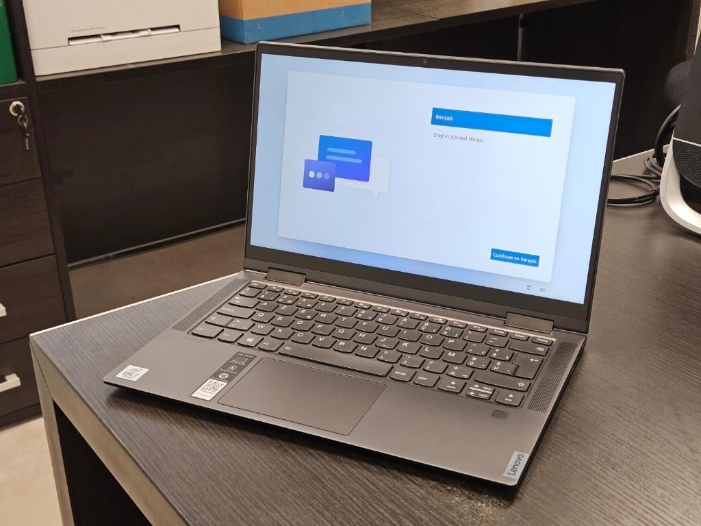 PC Portable Lenovo Yoga C740-14IML 10th 1TB 16GB Win 11 Pro, Computers en Software, Windows Laptops, Ophalen, Gebruikt, Core i7