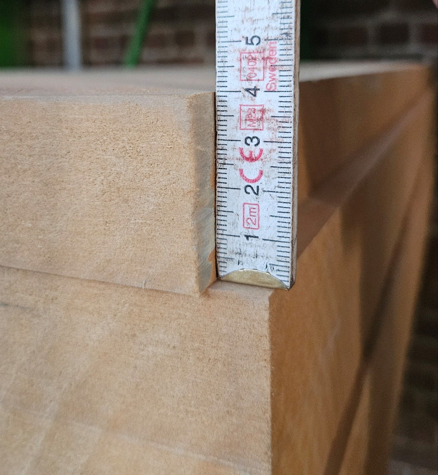 MDF 40mm, Doe-het-zelf en Bouw, Ophalen, 25 tot 50 mm, Overige typen, Nieuw