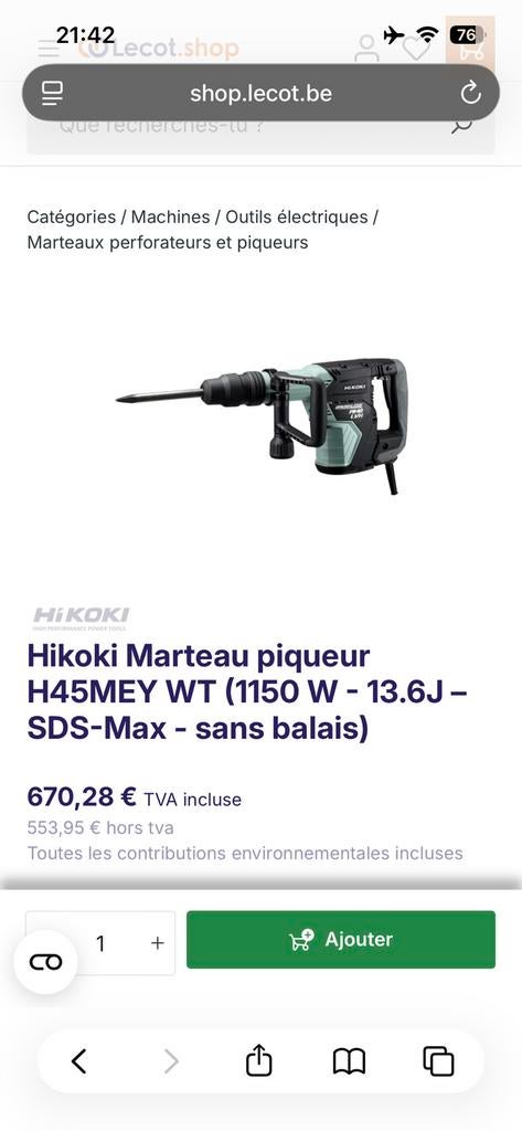 OCCASION PARFAIT ETAT MARCHE, Enlèvement, Comme neuf